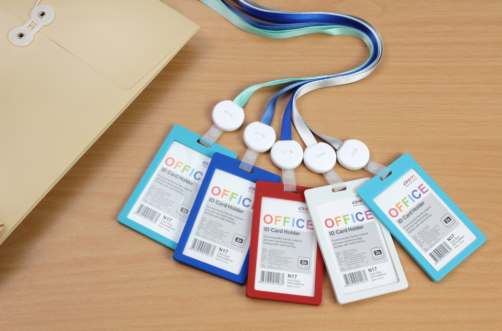 N80 ใช้ร่วมกับป้าย สายคล้องบัตร ID Card Holder