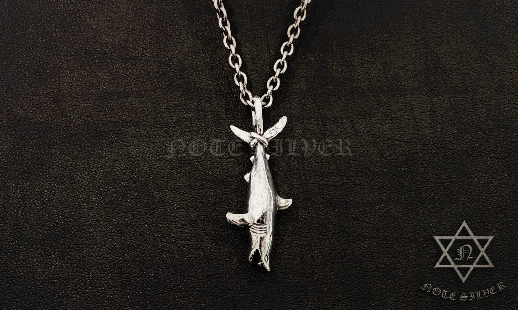 จี้เงินแท้ ฉลาม Sterling Silver 925 NSPD2231