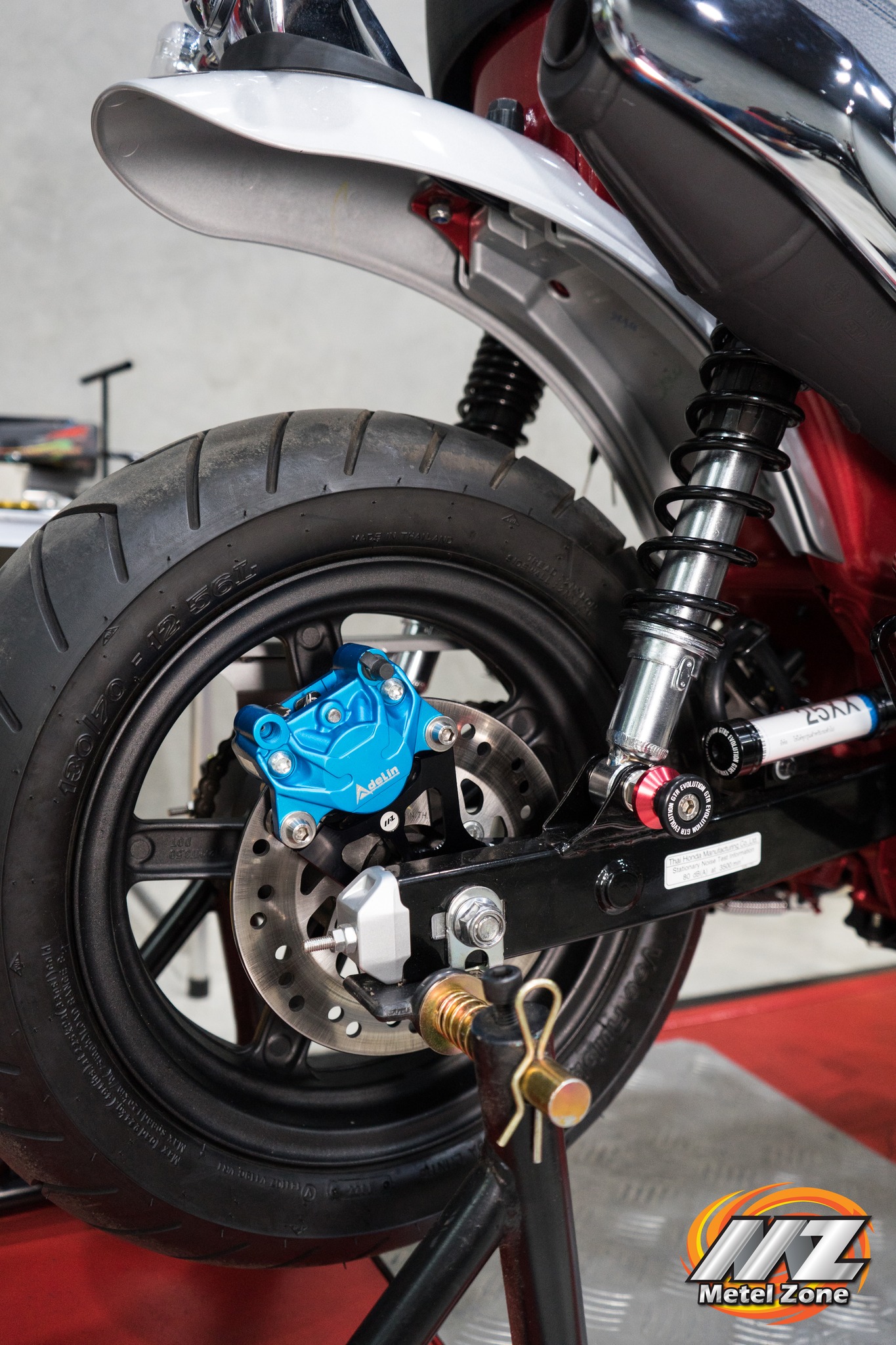 ขาจับปั้มหลังผีเสื้อ ปั้มBrembo ปักข้าง 2P METELZONE ST-125Dax ยึดบน / ยึดล่าง
