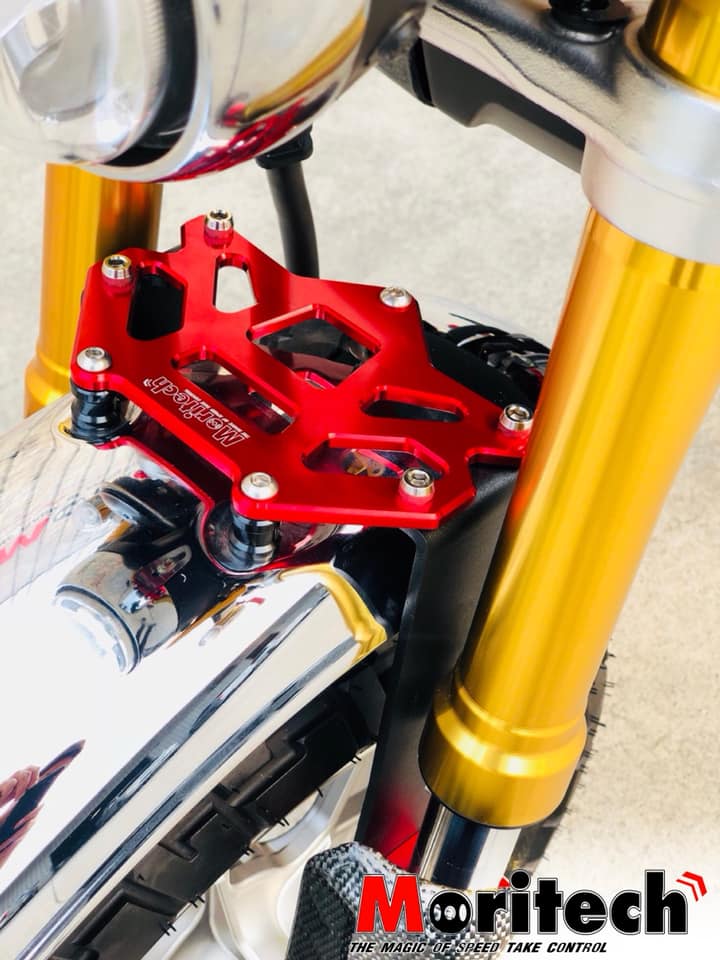 ชุดขายึดบังโคลนหน้า CNC MONKEY-125 MORITECH