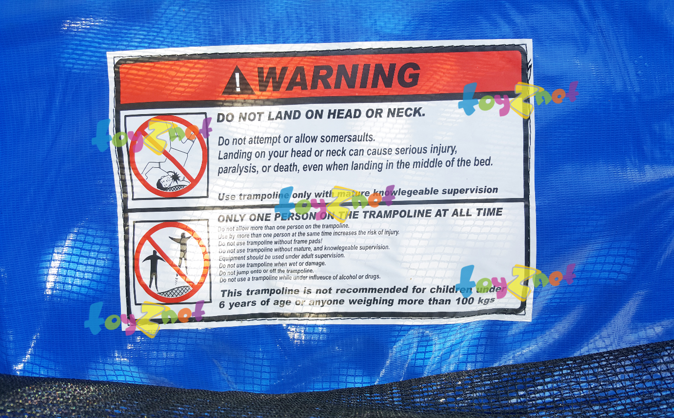 Liveup สปริงบอร์ด แทรมโพลีน 14 ฟุต พร้อมตาข่ายกั้น รุ่น LS3186-14FT (สินค้าตามสภาพ) และ (มารับสินค้าเองที่หน้าโกดัง)