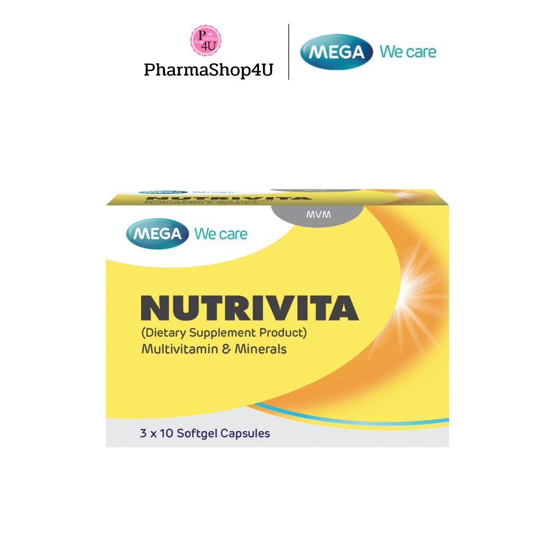 MEGA WE CARE NUTRIVITA 30S นูทริไวต้า #9225