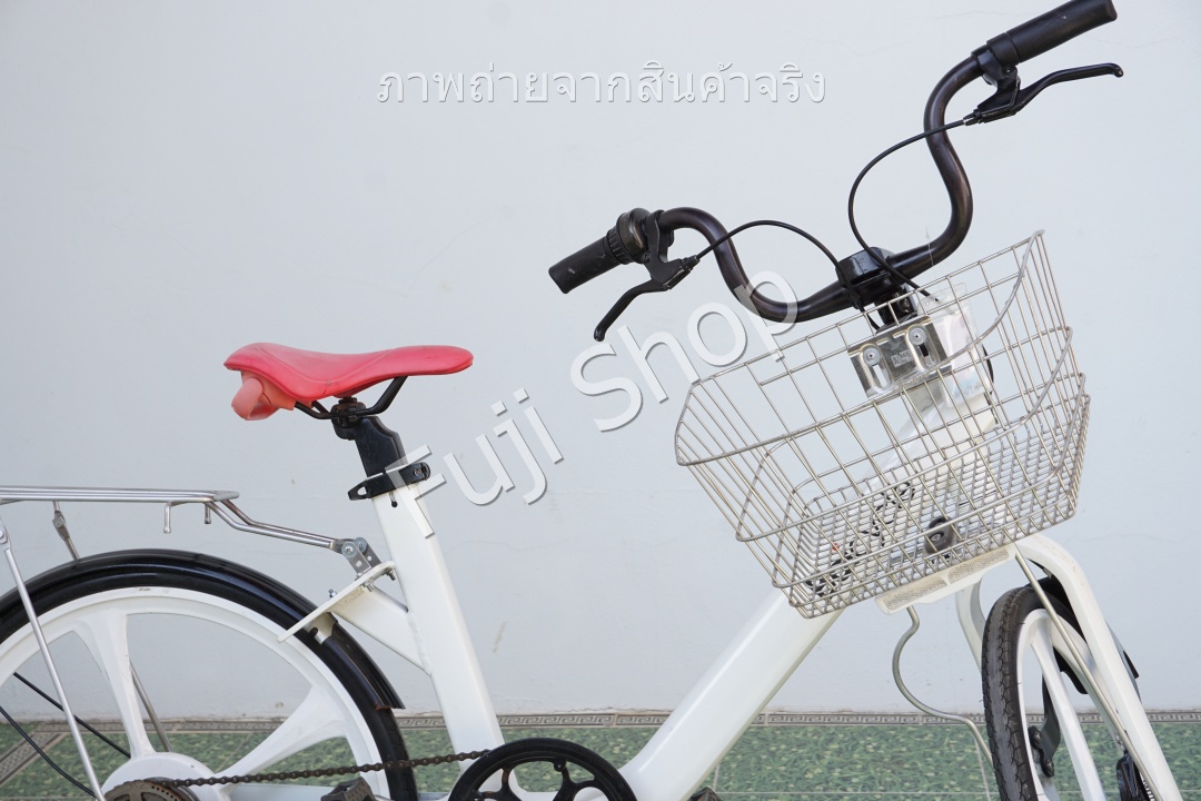 จักรยานแม่บ้าน - ล้อ 24 นิ้ว - ไม่มีเกียร์ - อลูมิเนียม - Baicycle - สีขาว [จักรยานมือสอง]