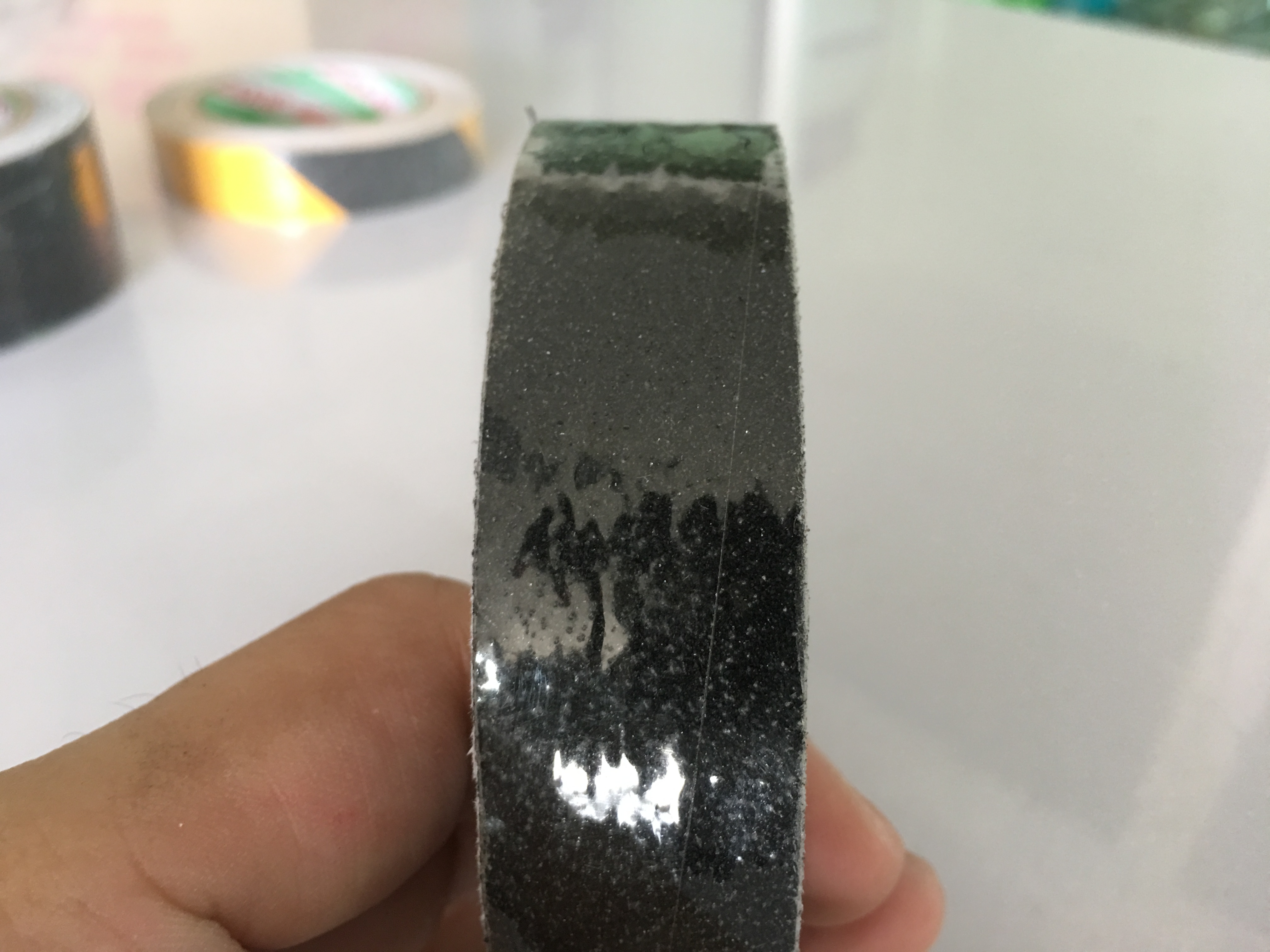 เทปกันลื่น สีดำ กว้าง 1 นิ้ว x ยาว 5 เมตร - Non-slip warning tape black 1"x5m