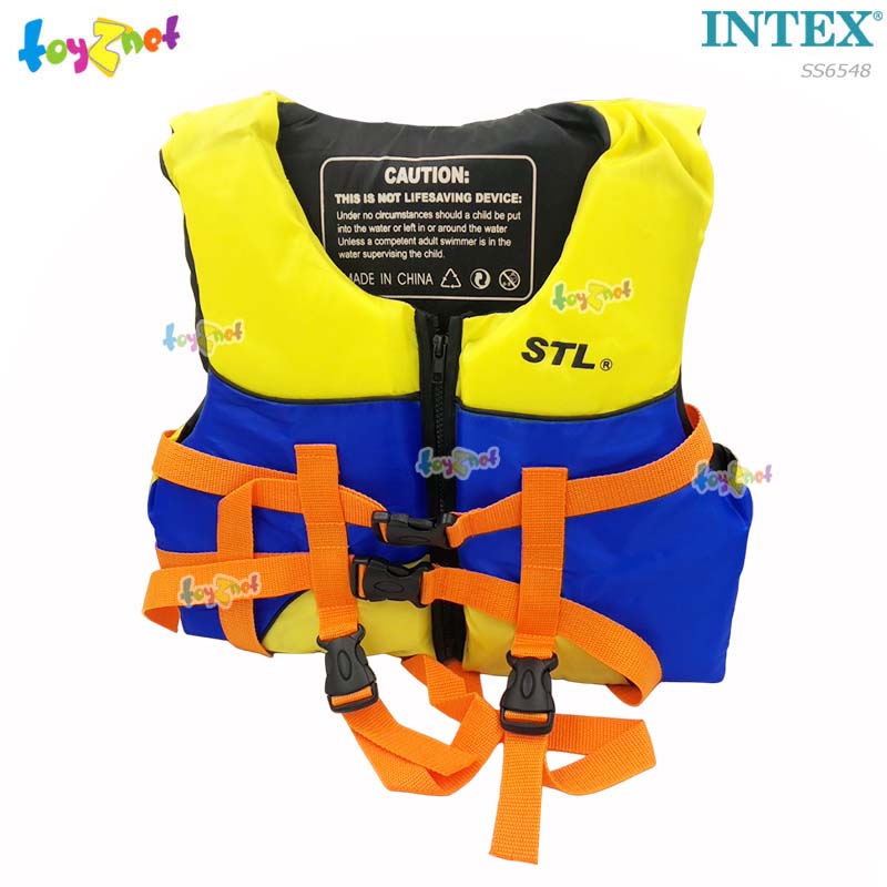STL Kid's Swim Vest (Foam) Yellow S-Sized no.SS6548