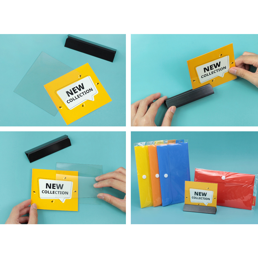 Double-sided Table Top PVC Sign Holders