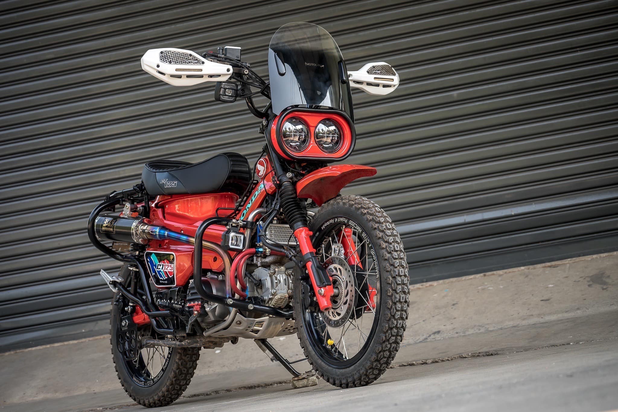 ไฟหน้า CUSTOM CT125 MOTOLORD แบบ A-6500 B-5900 C-7000 D-6400