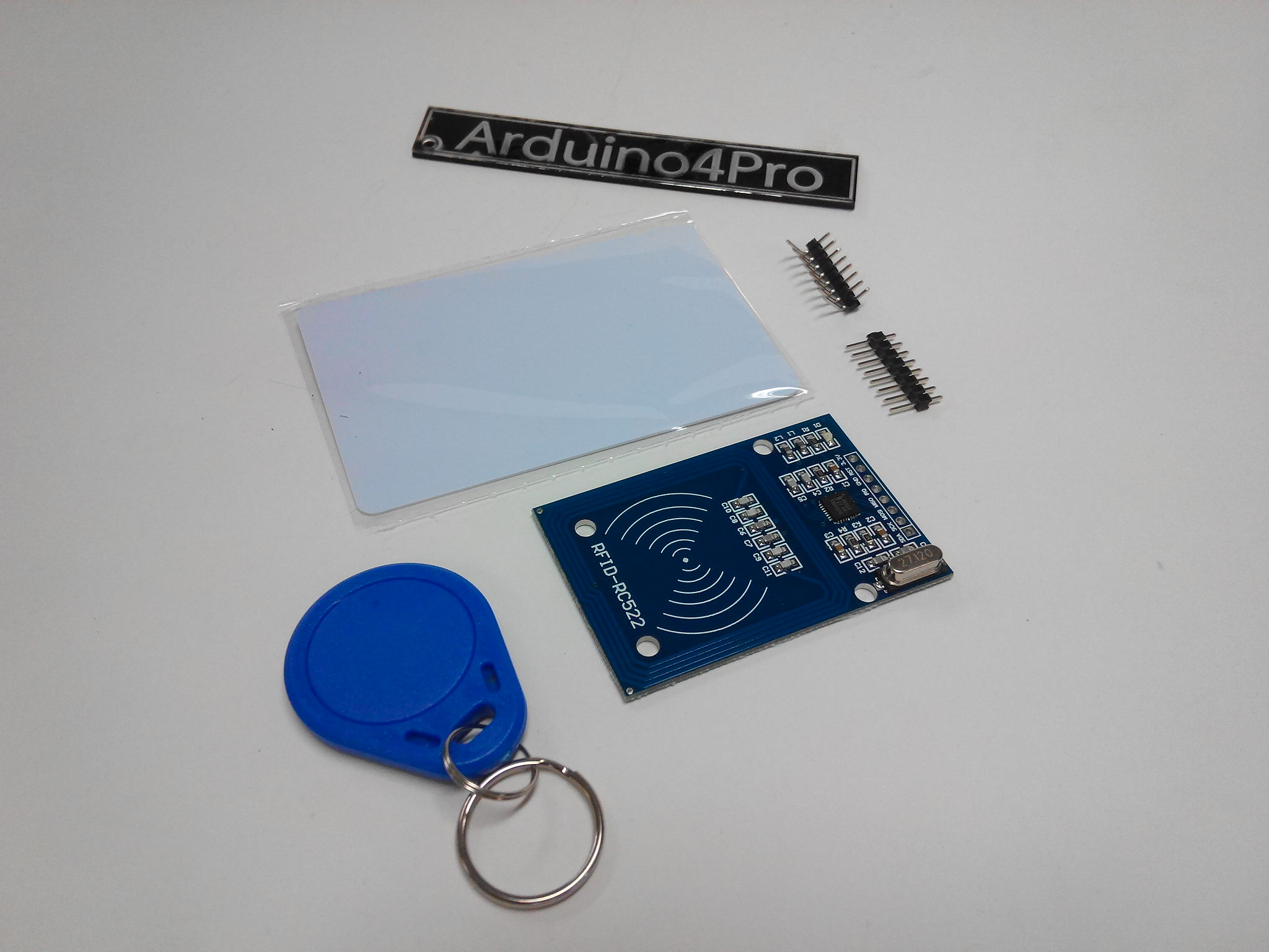 RFID Card Module Kit (RC522) มาพร้อม Tag Card และ พวงกุญแจ Tag