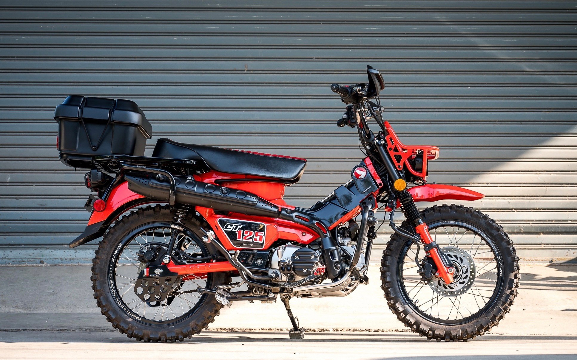 ชุดการ์ดกันดุมสเตอล้อหลังCT125 Motolord Rear Hub wheel protector CT125 ราคา1990