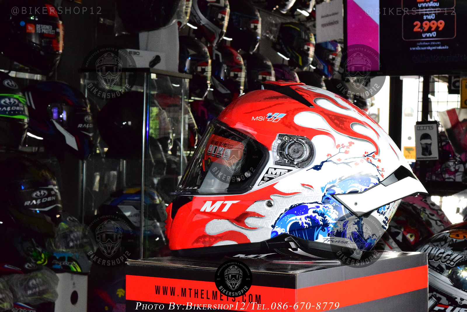 หมวกกันน็อค MT THUNDER 4 SV ลาย Ryusei Yamanaka