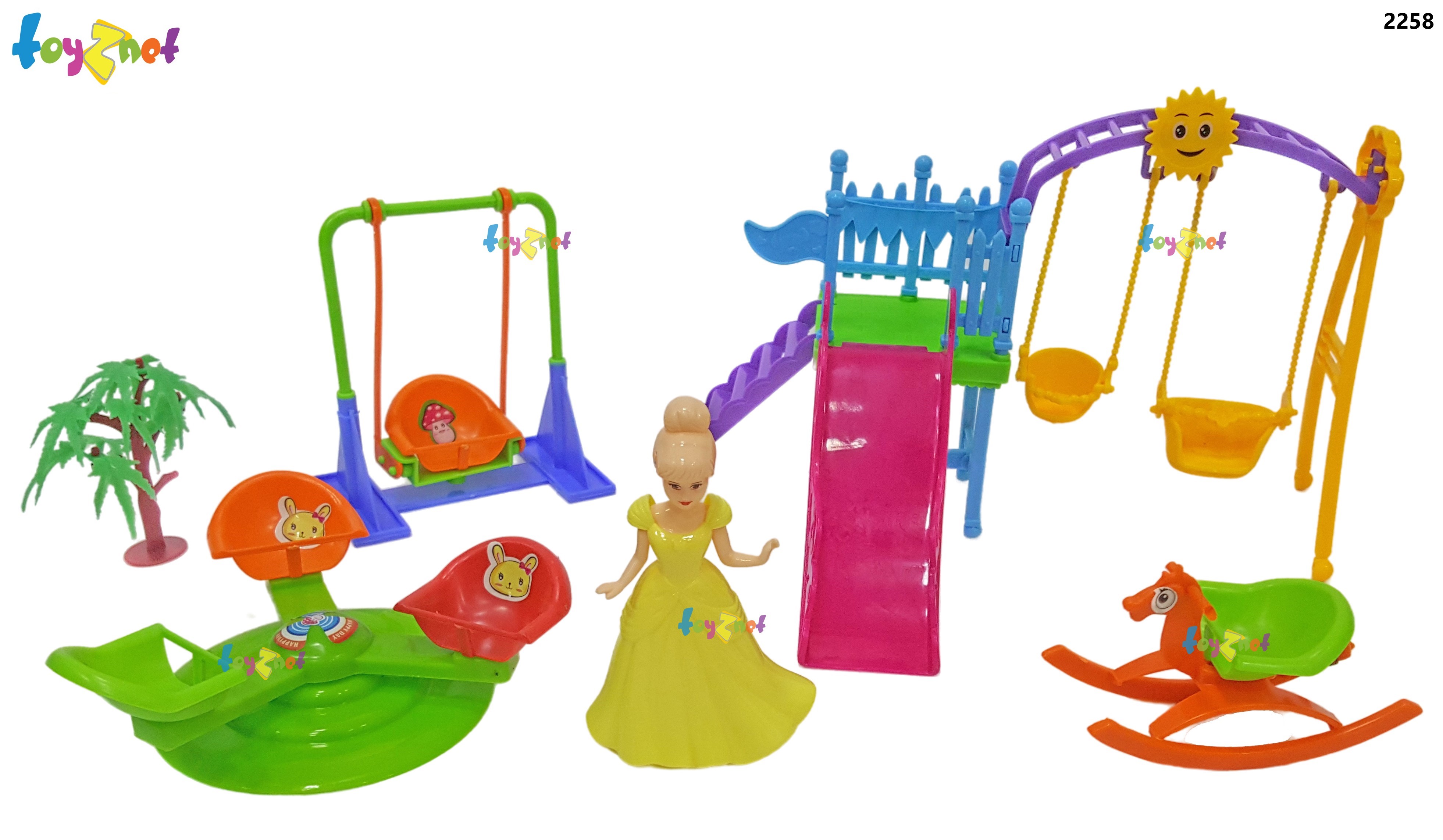 Toyznet amusement park series Princess hundred naughty with sounding musical model no.2258