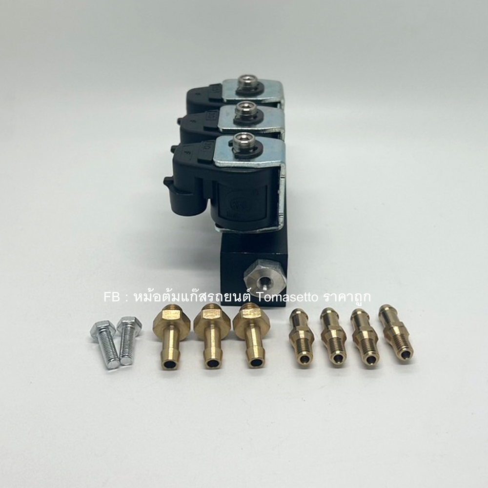 รางหัวฉีด Rail (Rail injector 3 โอห์ม) 3 สูบ