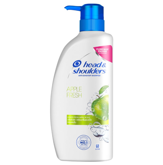 HEAD AND SHOULDERS แชมพู แอปเปิ้ลเฟรช 370 มล.