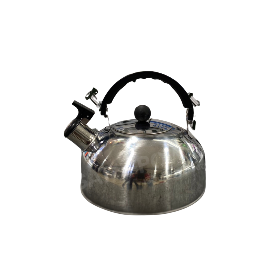 IPLEX IPX-095 กาต้มน้ำนกหวีด 3 ลิตร สเเตนเลส STAINLESS STEEL สำหรับต้มน้ำร้อน มีเสียงหวีด สําหรับเตาแก๊ส ต้มน้ำร้อน กาน้ำสแตนเลส ต้มน้ําพกพา