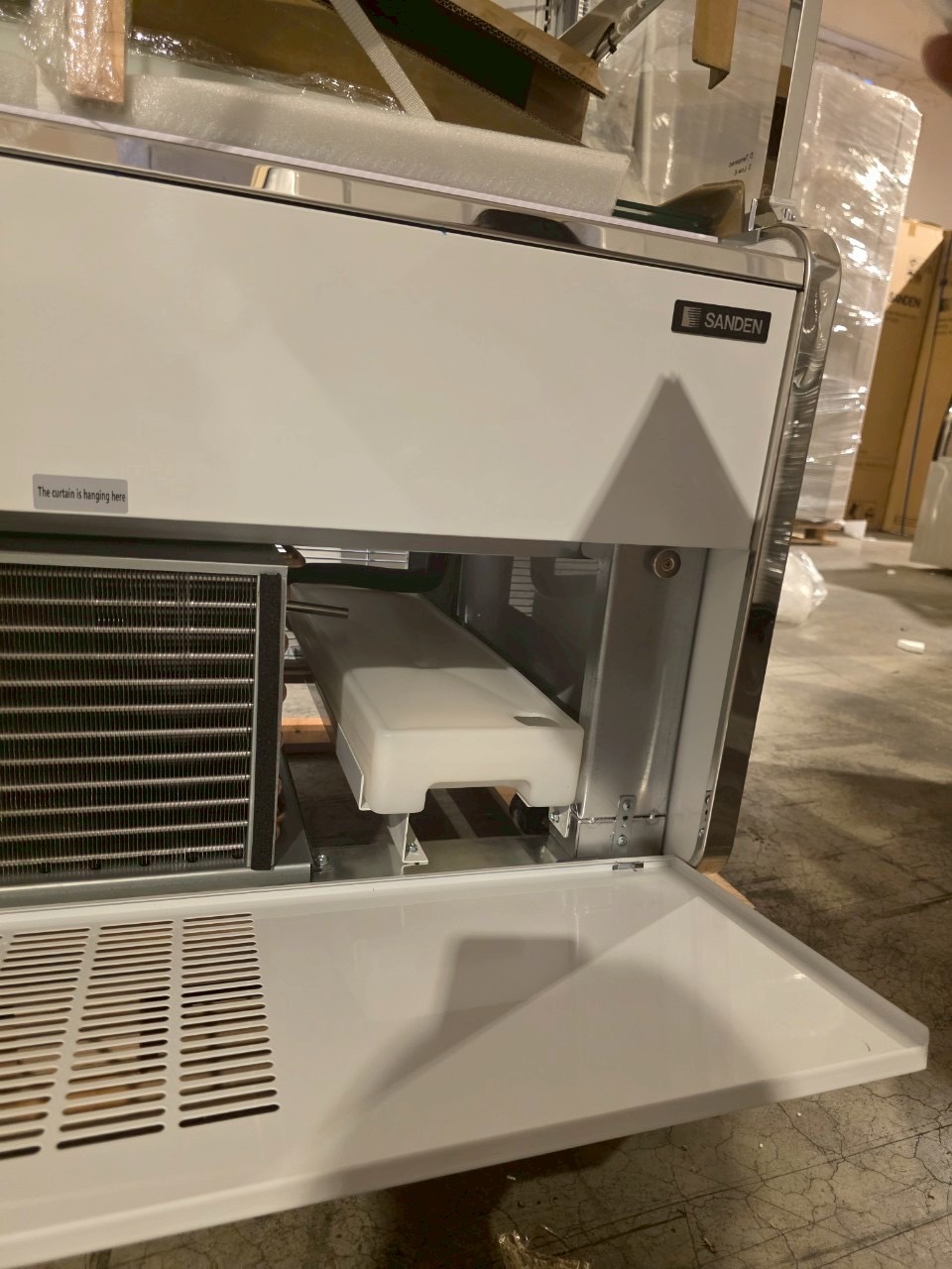 ตู้แช่เครืองดื่ม ตู้เปิด Sanden intercool SSD-1810 แบบเดียว 7-11