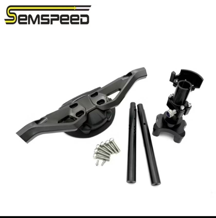 แฮนด์บาร์รถจักรยานยนต์【SEMSPEED】สําหรับNMAX155 NMAX v1 2020-2024 ราคา2550