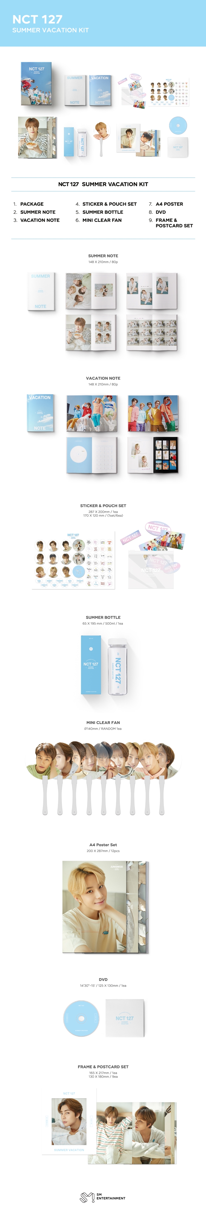 [PRE-ORDER] NCT 127 - 2019 NCT 127 SUMMER VACATION KIT