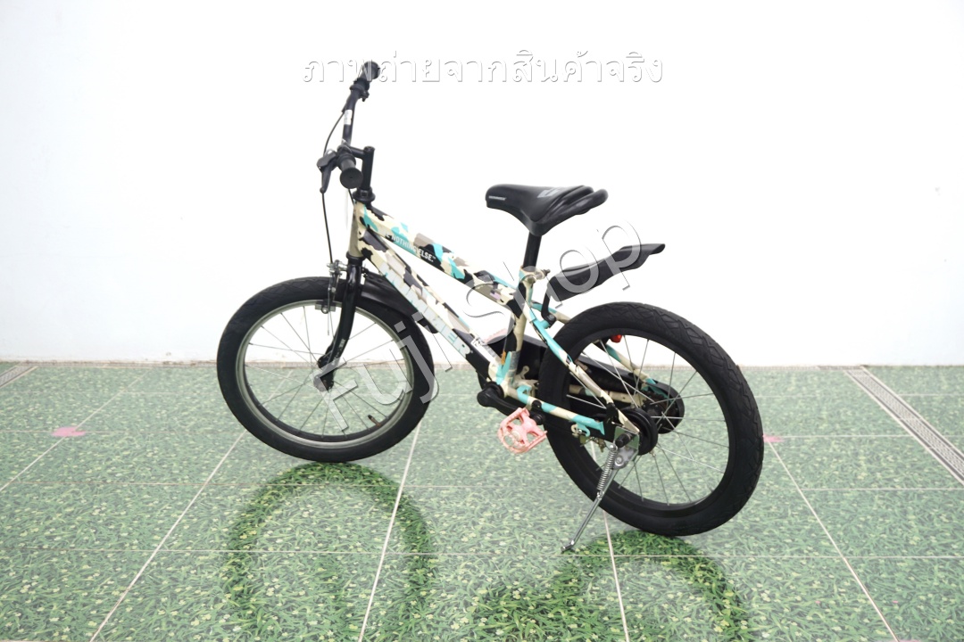 จักรยานเด็กญี่ปุ่น - ล้อ 18 นิ้ว - ไม่มีเกียร์ - Hummer - สีเขียว [จักรยานมือสอง]