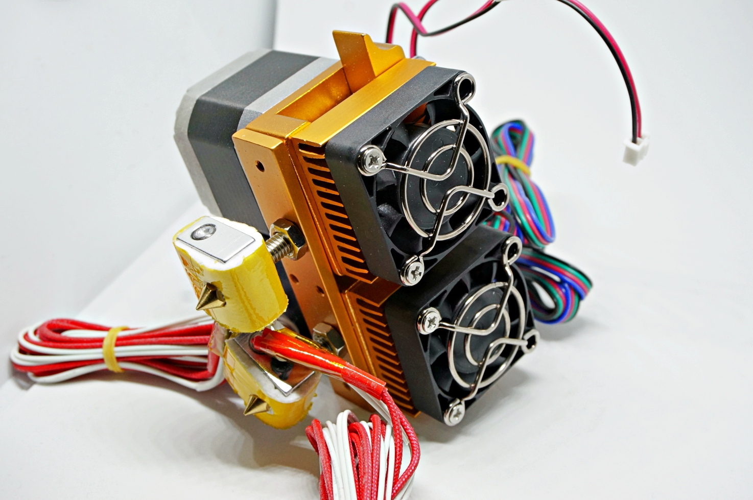 MK8 Dual Head Extruders 1.75/0.4mm