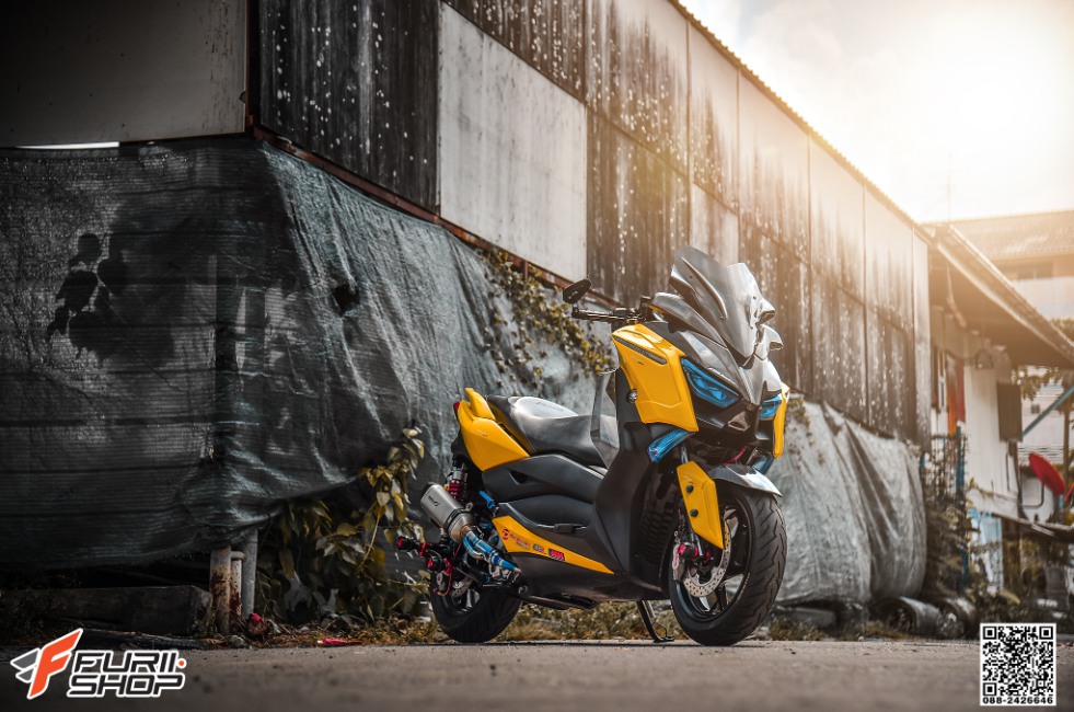 ชุดแต่ง MOTOZAA YAMAHA X-MAX 300 12ชิ้นเป็นตะแกรง ไม่มีไฟ ราคา6900