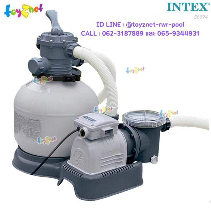 Intex Sand Filter Pump 6,000 L/hr No.56674 (Mixed Colors)