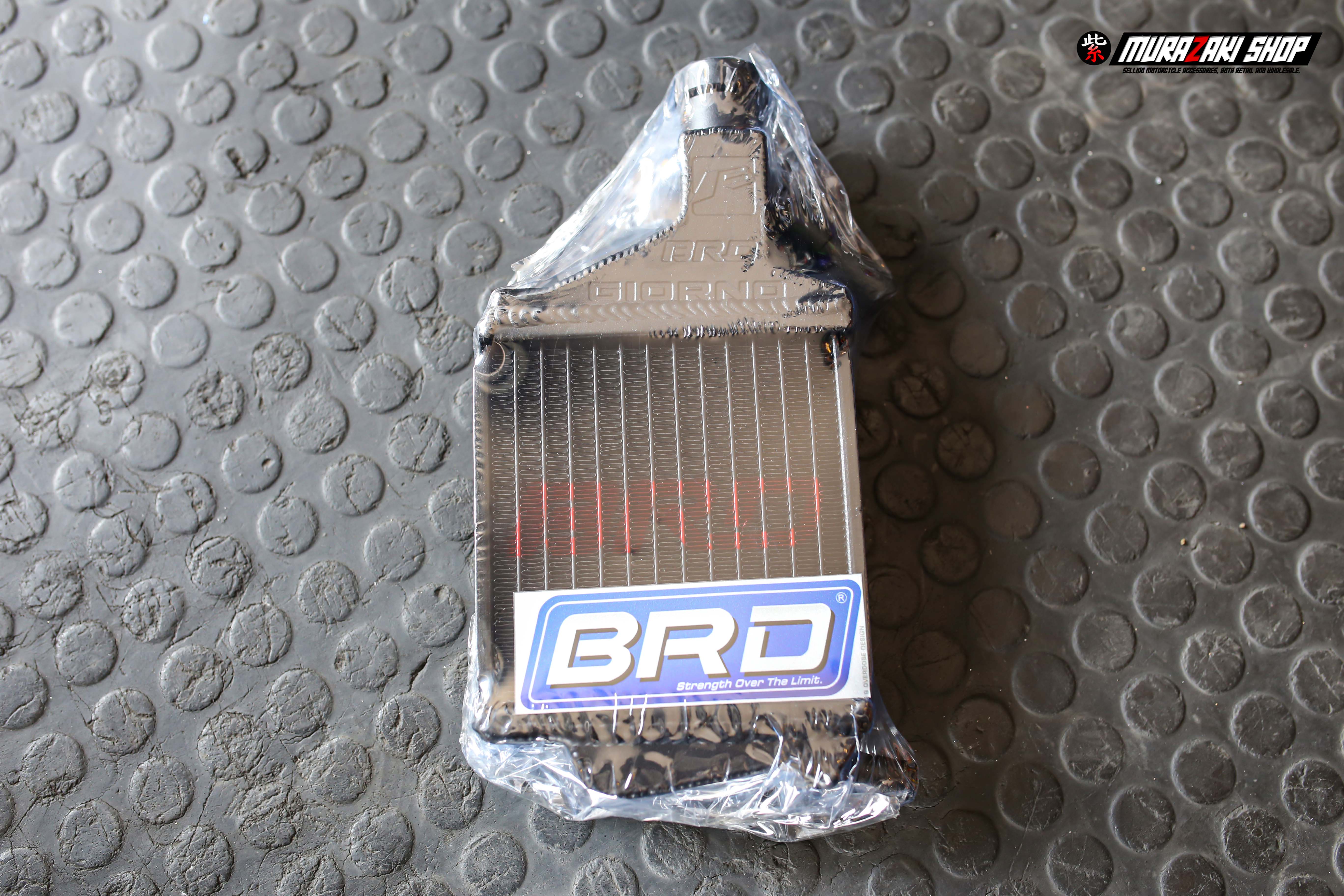 หม้อน้ำอลูมิเนียม BRD รุ่น GIORNO สีเงิน/สีดำ