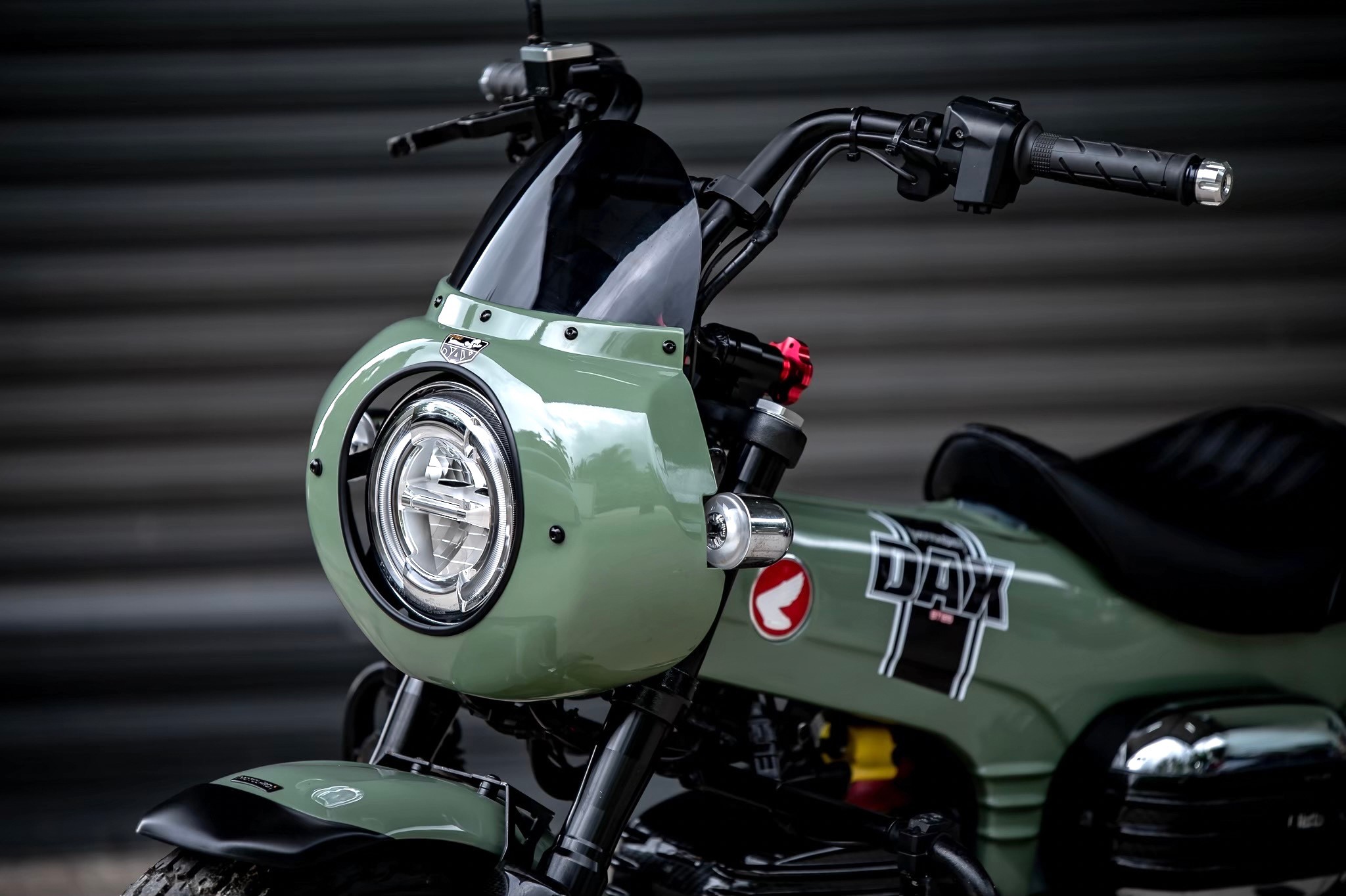 หน้ากากขนมปัง Dax125 MOTOLORD Bun mask 2900฿