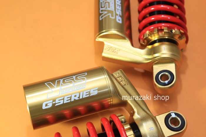 โช็ค YSS YAMAHA X-MAX 300 TC302-350T-08-853N G-SERIES GOLD NEW BLACK/RED/GOLD ราคา4900