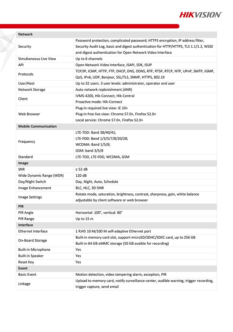 HIKVISION DS-2XS2T47G0-LD/4G/C14S40 กล้องวงจรปิด IP CAMERA 4MP ColorVu Solar-powered 4G ใส่ซิม BY BILLIONAIRE SECURETECH DS-2XS2T47G0-LD/4G/C14S40