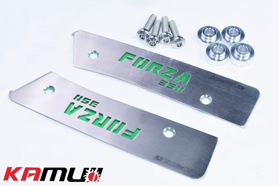 ปิดกันตกForza 350 งาน SUS LASER