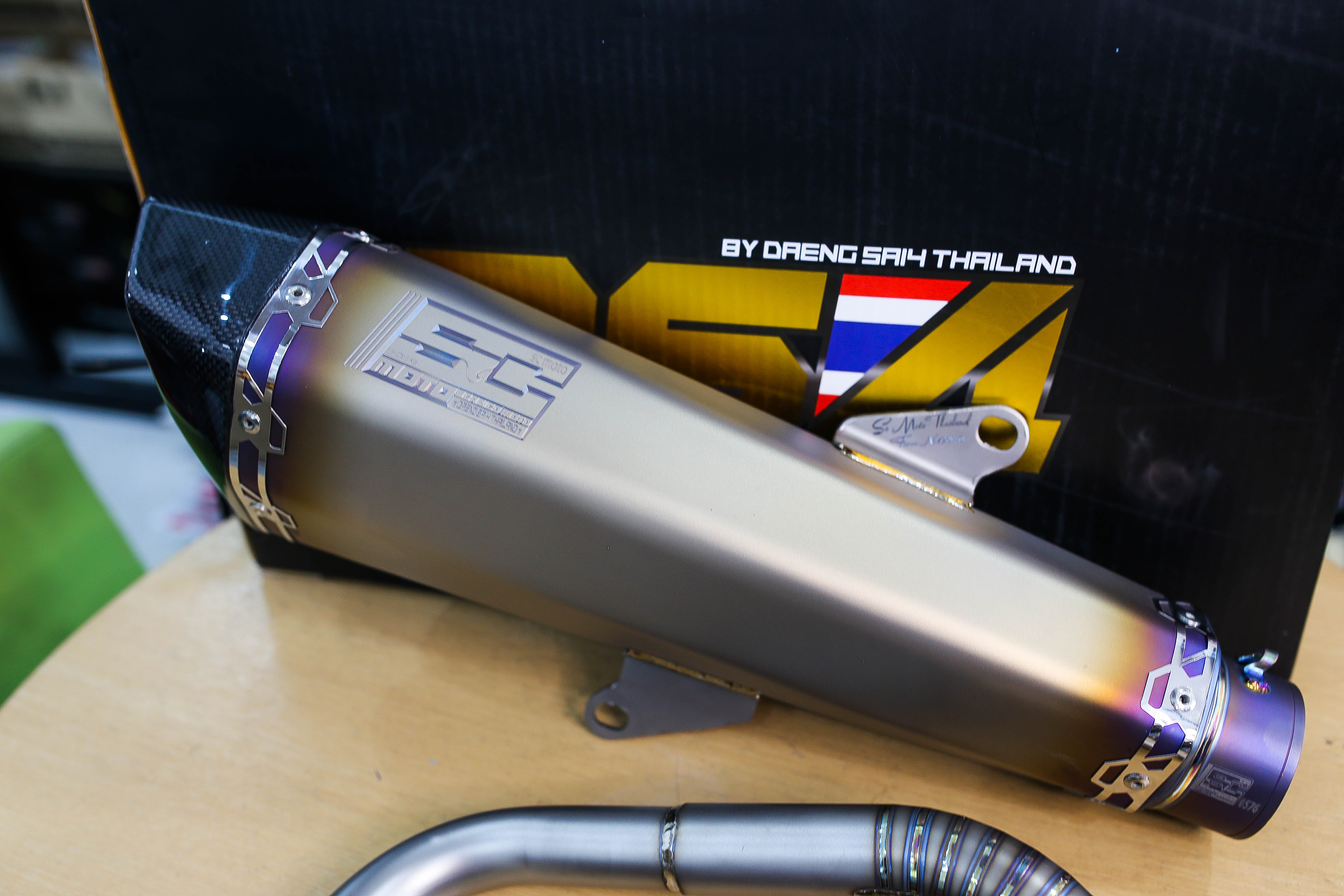 ท่อ Sc moto ไทเทเนียม FORZA 350 ราคา23500