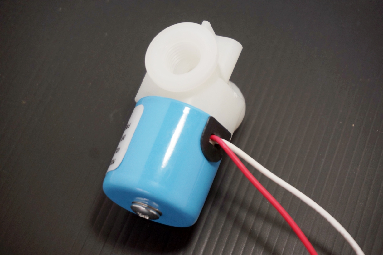 12V Plastic micro solenoid valve 1/4" BSP