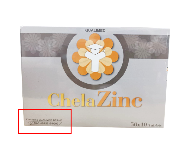 Qualimed Chela Zinc 15 mg. ควอลิเมด คีลา ซิงค์ สังกะสี (แบ่งขาย 3 แผง = 30 เม็ด)