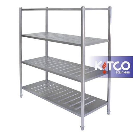 ชั้นวางของเจาะสลอต 4 ชั้น KICO 90cm