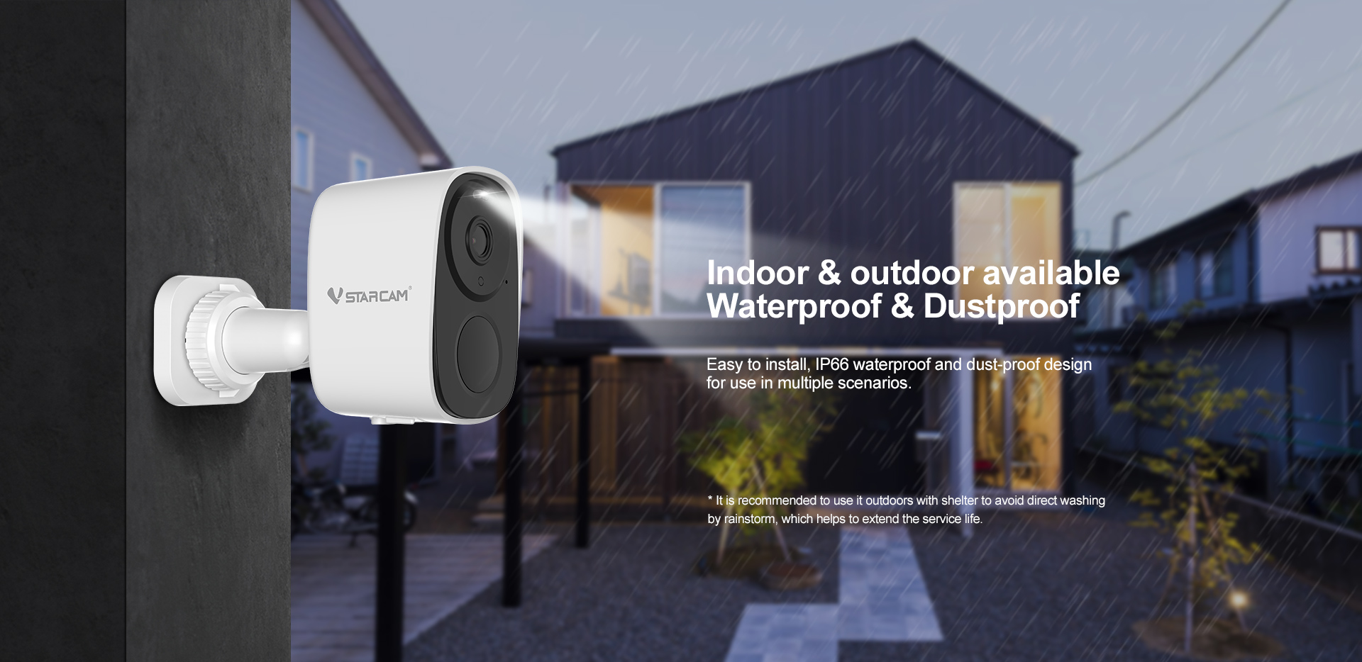 Vstarcam CB54 กล้องวงจรปิดระบบ IP WIFI 2 MP มี BATTERY 5000mAh + แผง SOLAR CELL มีไมค์และลำโพงในตัว Color Night Vision ติดตั้งภายนอกได้ BY BILLIONAIRE SECURETECH CB54