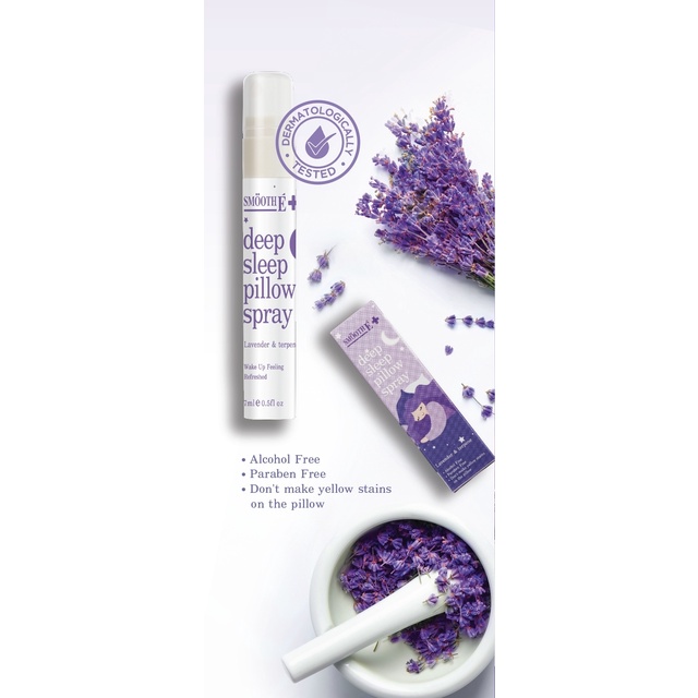 (ซื้อ3 ราคาพิเศษ) Smooth E Deep Sleep Pillow Spray 7 Ml. (สเปรย์สำหรับฉีดบนหมอนก่อนนอน)