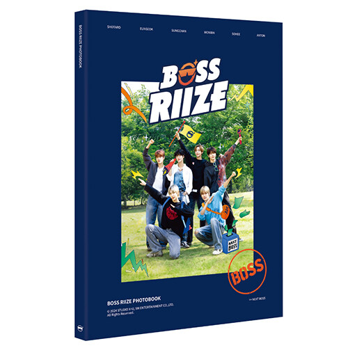 [PRE-ORDER] RIIZE - BOSS RIIZE POP-UP EXHIBITION PHOTOBOOK