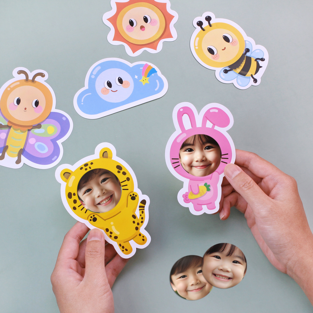 ชุดจัดบอร์ด สมาชิกในห้องเรียน Cute Animals 38ชิ้น