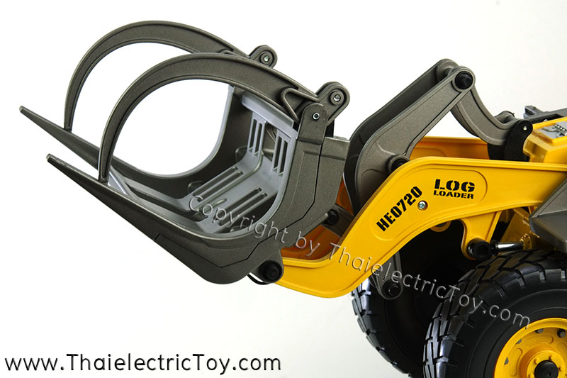 รถคีบไม้บังคับ Log Loader ยี่ห่อ Hobby Engine (Premium Label) ขนาด 1:14 รีโมต 2.4 Ghz (มีคลิปให้ชม)