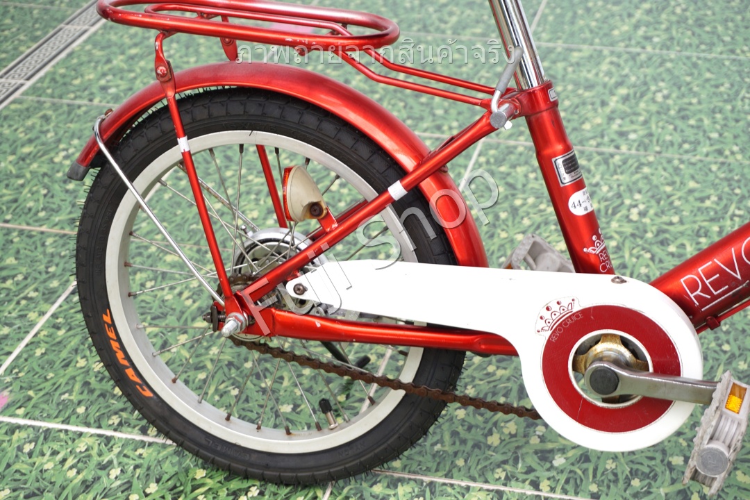 จักรยานเด็กญี่ปุ่น - ล้อ 16 นิ้ว - ไม่มีเกียร์ - สีแดง [จักรยานมือสอง]