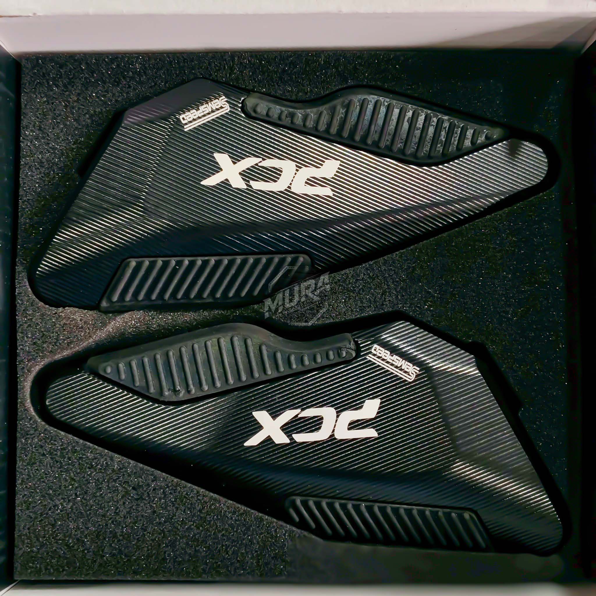 พักเท้าหลัง PCX160ปี21-25 Semspeed CNC 8 สี : ดำ/แดง/เทา/เขียว/น้ำเงิน/ม่วง/ชมพู/ทอง 980.-