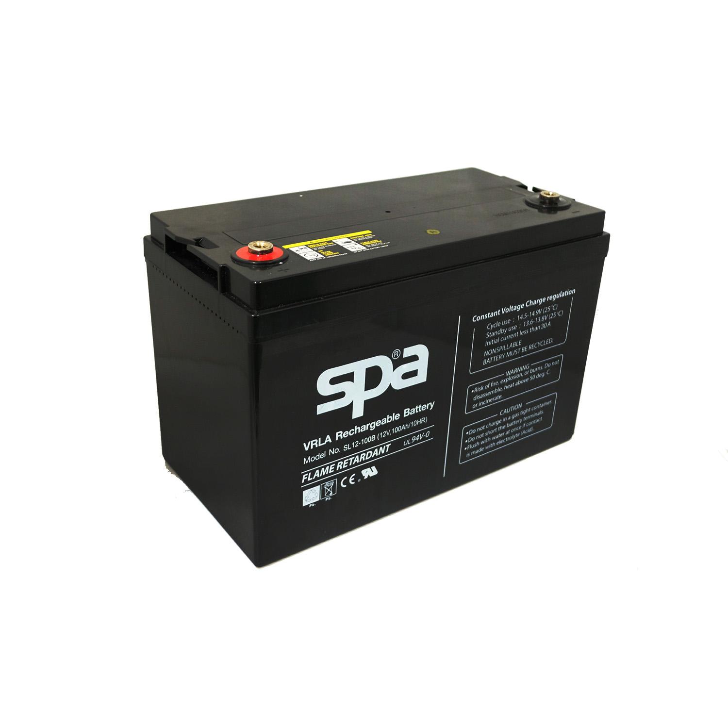 SPA แบตเตอรี่สำรองไฟ 12V 100Ah