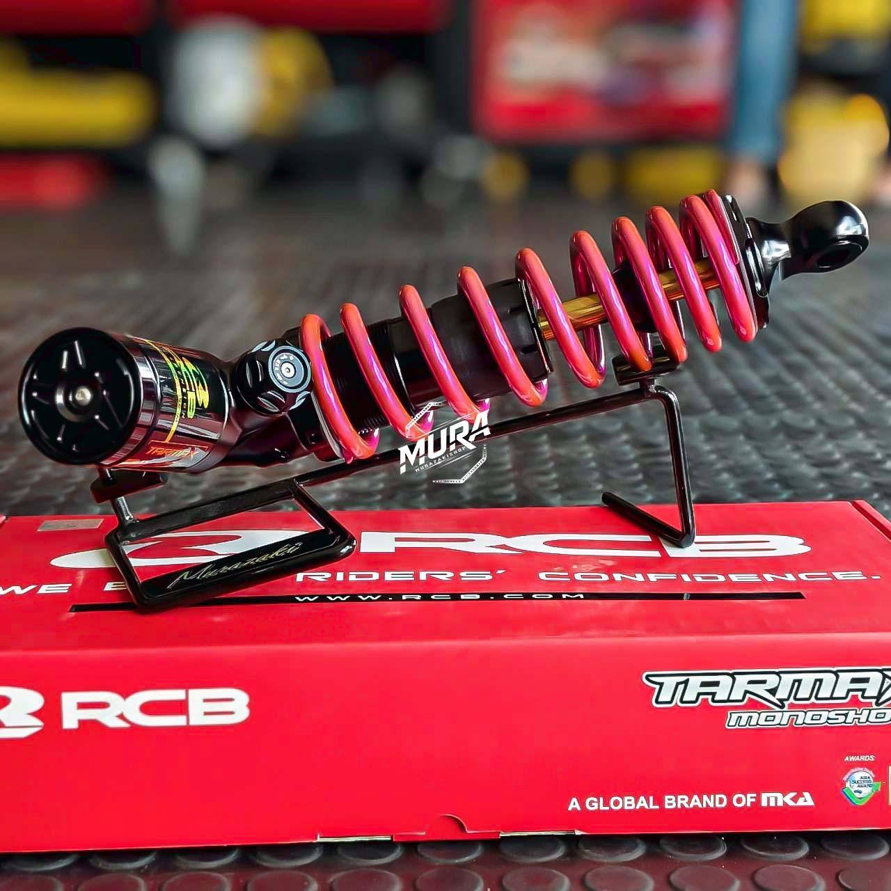 โช้ค RCB ความสูง 320mm. รุ่น Giorno/Lead/GrandFilano/Click125-160/Scoopy i [พร้อมสปริงทำสี]