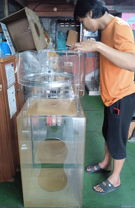 เครื่องออกรางวัล วงล้อหมุน 12ราศี หรือ (10-12หลัก)