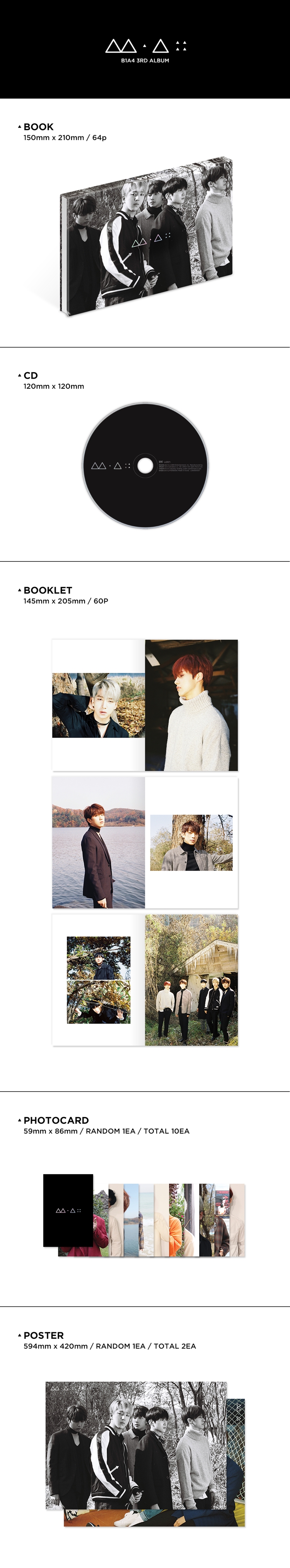 [PRE-ORDER] B1A4 - 3rd Album "GOOD TIMING"