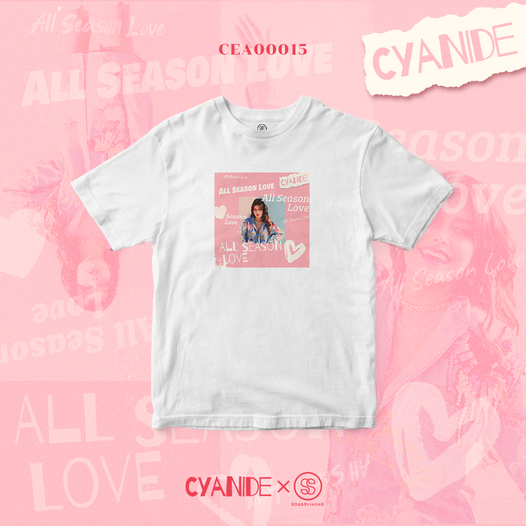 เสื้อยืด พิมพ์ลาย T-SHIRT CYANIDE #ValentineCollection CEA00015 #CYANIDE #SHOPTER