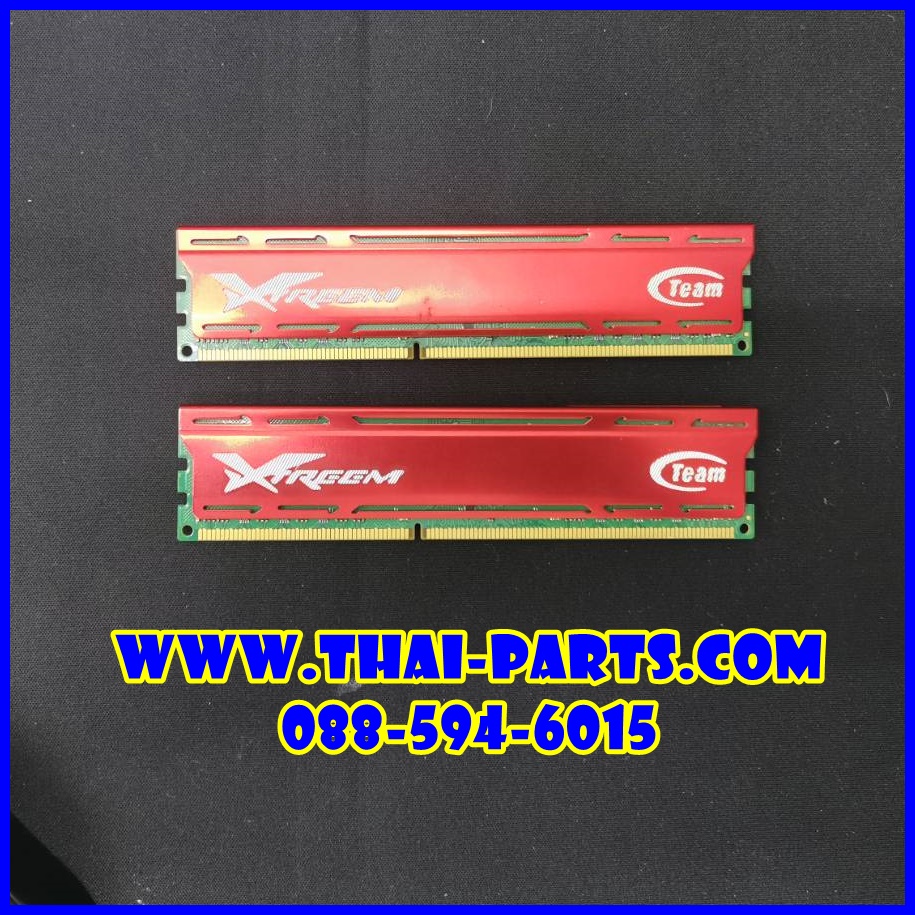แรมคู่ Ram Team DDR3 2133 8GB (4GB x 2 ตัว ) มือสอง