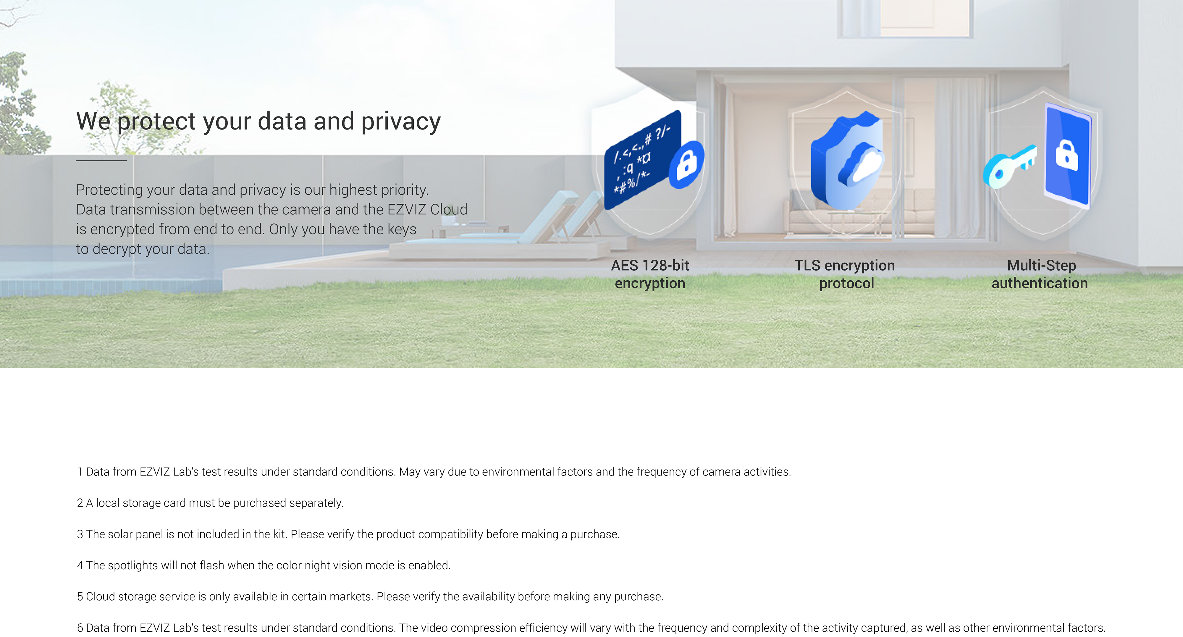 EZVIZ CB8 กล้องวงจรปิดระบบ IP WIFI ความละเอียด 2K มีแบตเตอรี่ ภาพสี 24 ชม. มีไมค์และลำโพงในตัว ติดตั้งภายนอกได้ BY BILLIONAIRE SECURETECH EZVIZ CB8