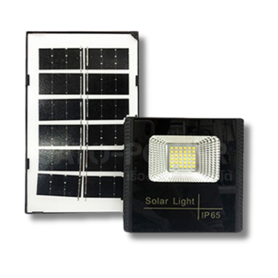 BF Solar Flood Light 20W Daylight 6,500K | โคมไฟโซล่าร์เซลล์ฟลัชไลท์ 20วัตต์ แสงขาว