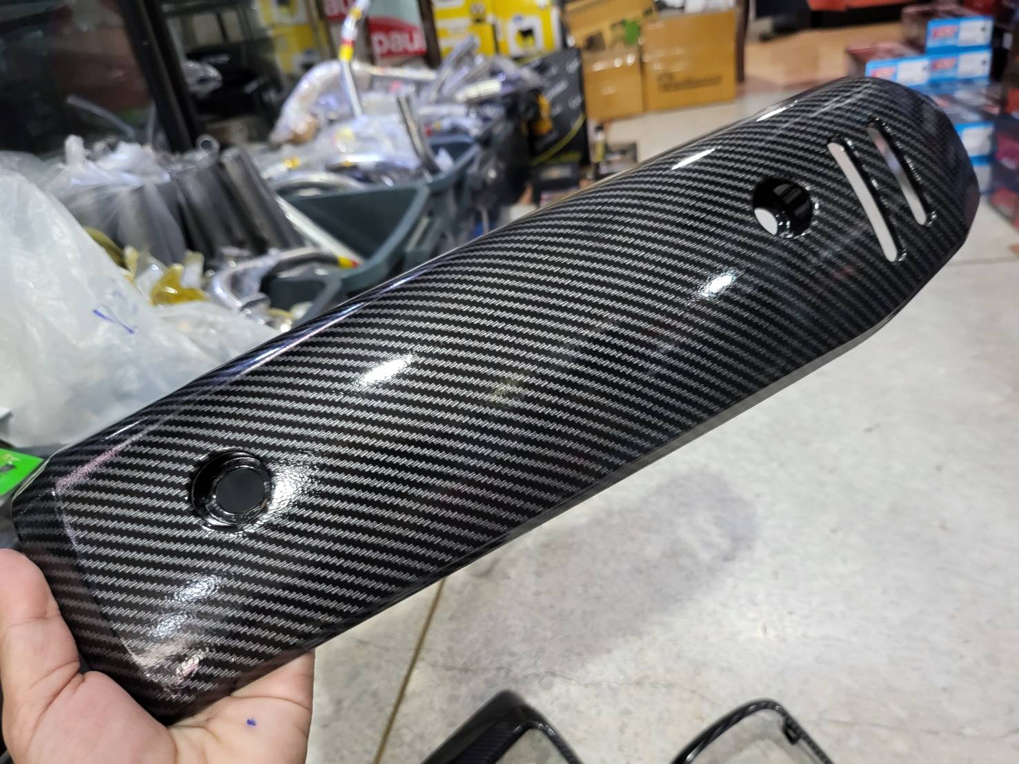 ชุดลายฟิมล์ GIORNO+ ครอบกรอง ไฟหน้า ไฟท้าย ไมล์ โลโก้ ท่อ